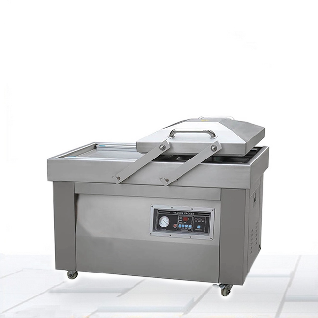 醬制品500雙室真空包裝機(jī)多少錢一臺(tái)