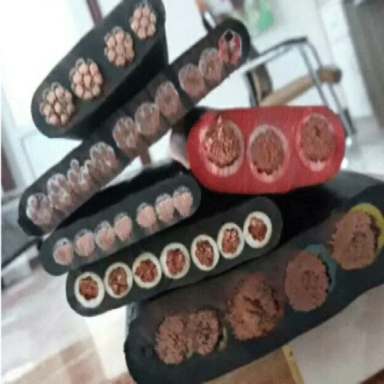 扁型橡套电缆 抗拉