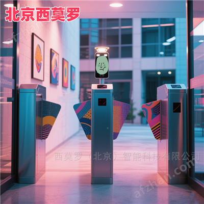 办公楼人脸识别闸机访客系统