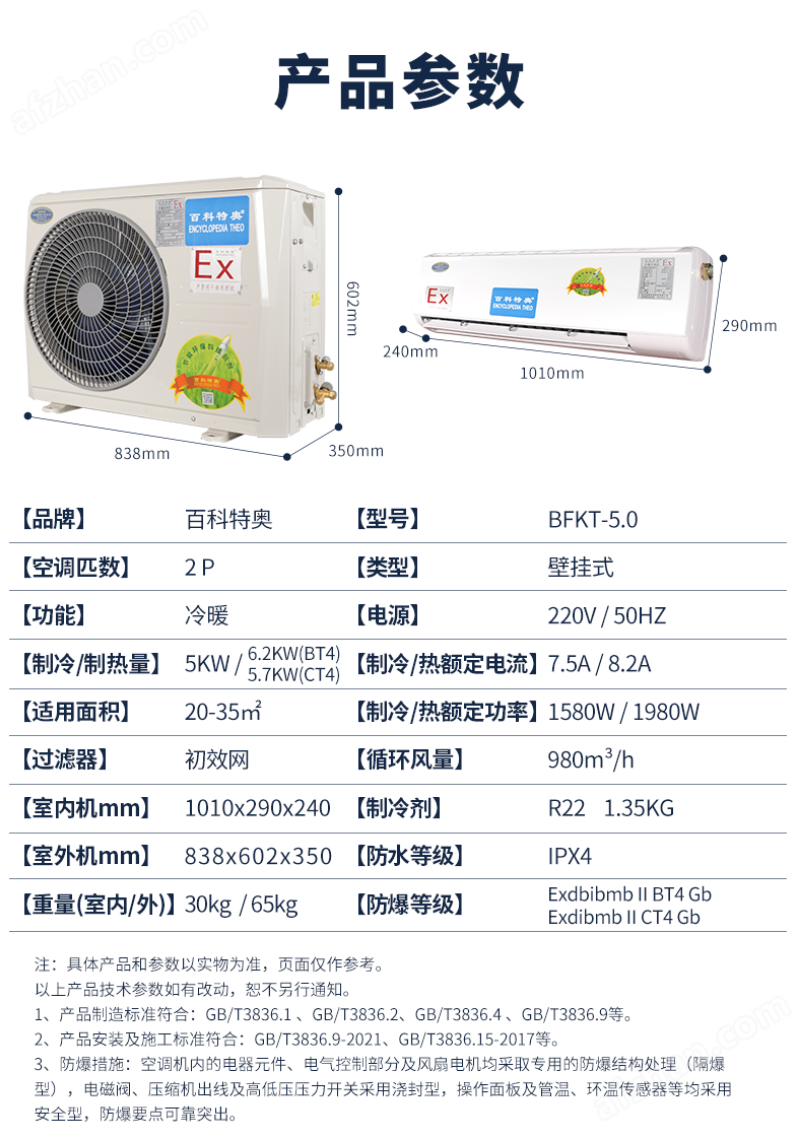 百科特奧.高筋面粉生產(chǎn)防爆空調(diào)